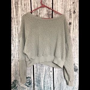 American Eagle Crop Sweatshirt